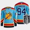 men panthers ryan lomberg reverse retro 2023 stanley cup final authentic blue jersey