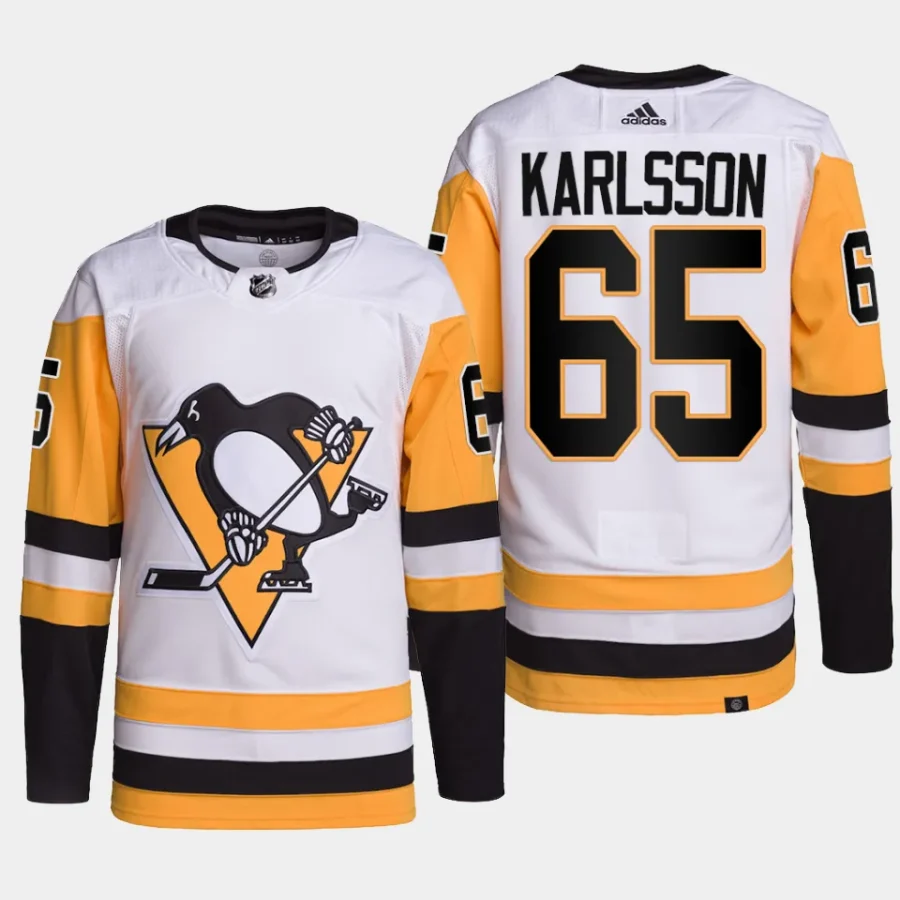 men penguins erik karlsson primegreen away authentic pro white jersey