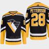 men penguins marcus pettersson 2022 authentic primegreen reverse retro 2.0 black jersey