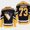 men penguins pierre olivier joseph 2022 authentic primegreen reverse retro 2.0 black jersey