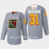 men rangers igor shesterkin 2023 warmup black history night grey jersey