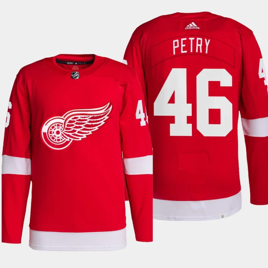 men red wings jeff petry primegreen home authentic pro red jersey