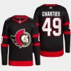 men senators rourke chartier primegreen home authentic pro black jersey