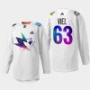 men sharks jeffrey viel hockeyisforeveryone pride night 2022 white jersey