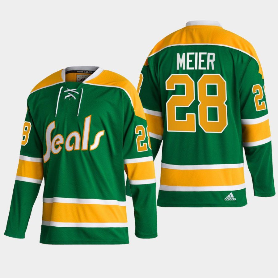 men sharks timo meier 2022 23 authentic reverse retro 2.0 green jersey