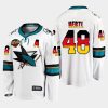 men sharks tomas hertl germany challenge 2022 nhl global series white jersey