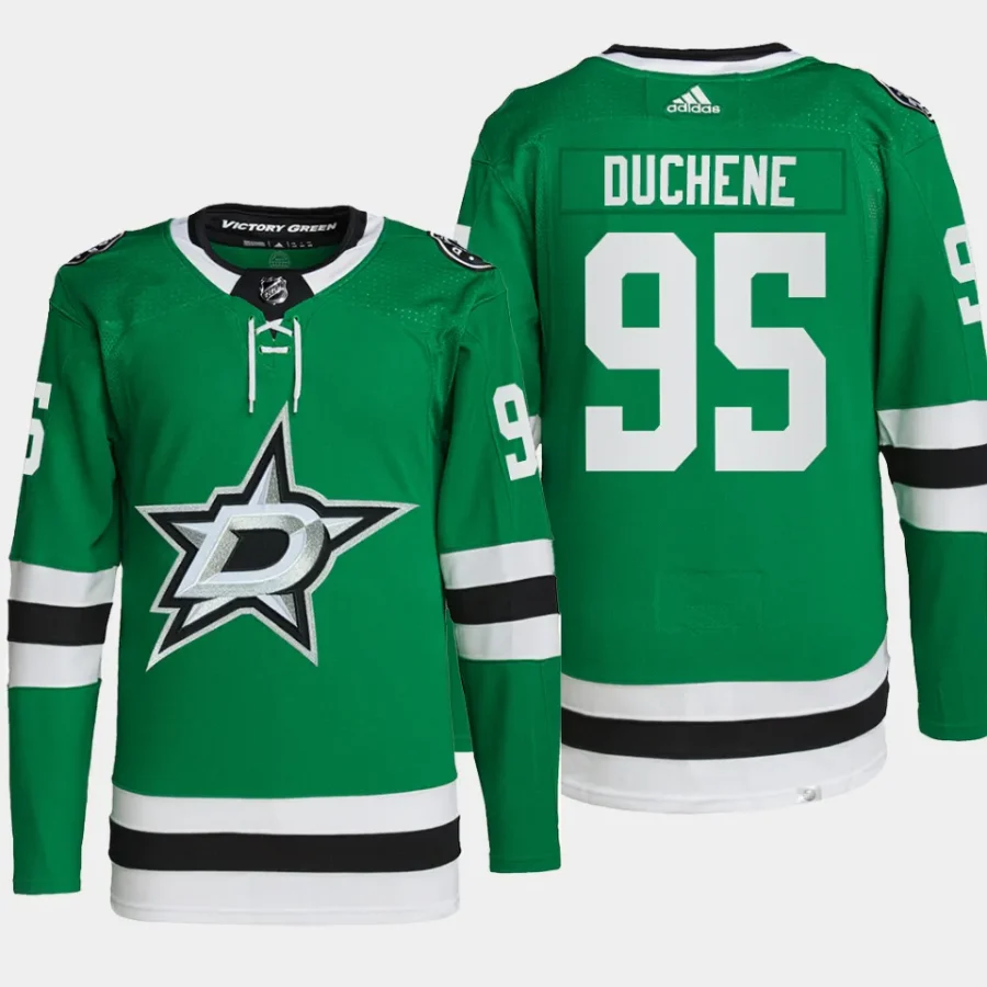 men stars matt duchene authentic pro home primegreen green jersey