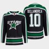 men stars ty dellandrea 2022 authentic pro reverse retro 2.0 primegreen black jersey