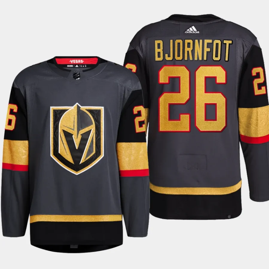 men vgk tobias bjornfot primegreen authentic alternate black jersey