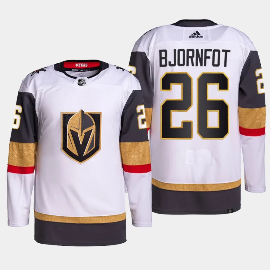 men vgk tobias bjornfot primegreen authentic away white jersey