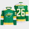 men wild connor dewar 2022 authentic pro reverse retro 2.0 green jersey