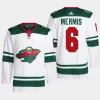 men wild dakota mermis primegreen away authentic pro white jersey