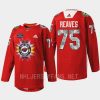 men wild ryan reaves 2022 warmup native american heritage red jersey