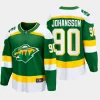 minnesota wild marcus johansson alternate 2023 24 breakaway player jersey green