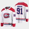 montreal canadiens sean monahan away breakaway player jersey white