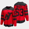 new jersey devils jesper bratt 2024 nhl stadium series breakaway player jersey red