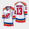 new jersey devils nico hischier special edition 2.0 2022 breakaway retro jersey white 0a