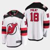 new jersey devils ondrej palat away 2022 breakaway player jersey white