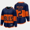 new york islanders adam pelech 2024 nhl stadium series breakaway player jersey navy