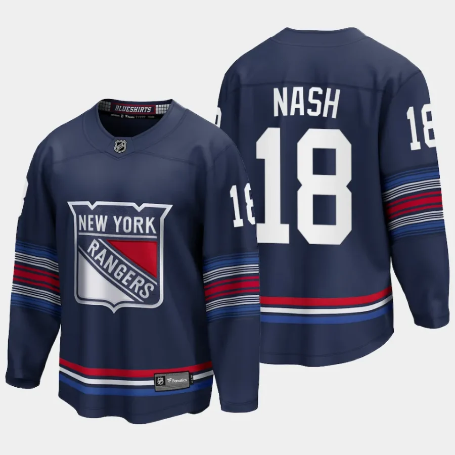 new york rangers riley nash alternate 2023 24 premier breakaway player jersey navy