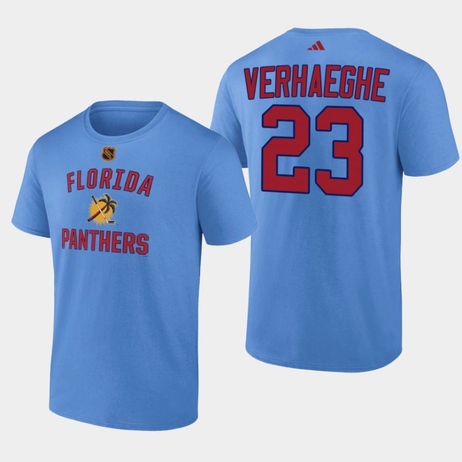 panthers carter verhaeghe red reverse retro 2.0 wheelhouse t shirt