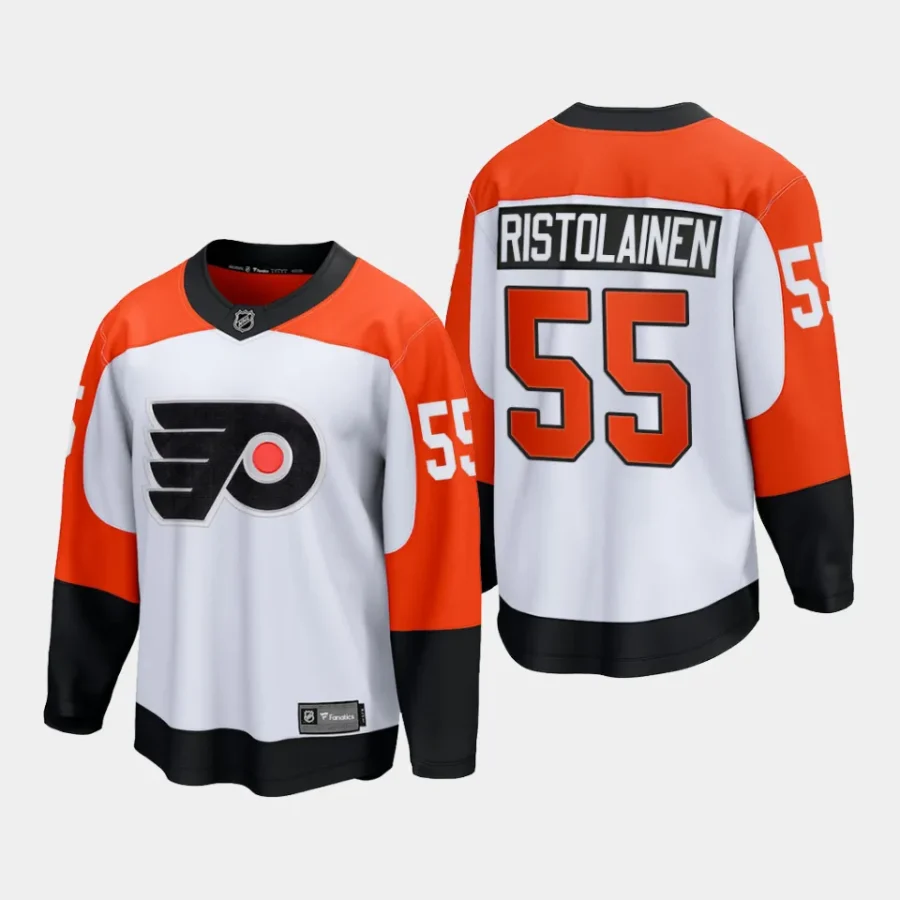 philadelphia flyers rasmus ristolainen away 2023 24 premier breakaway player jersey white