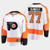 philadelphia flyers tony deangelo away jersey white