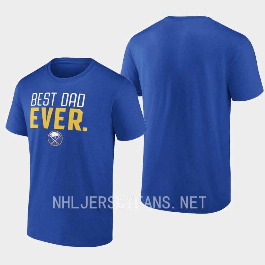 sabres custom royal 2023 fathers day gift best dad ever t shirt