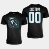 sharks custom black cali fin 3rd stormy sea t shirt