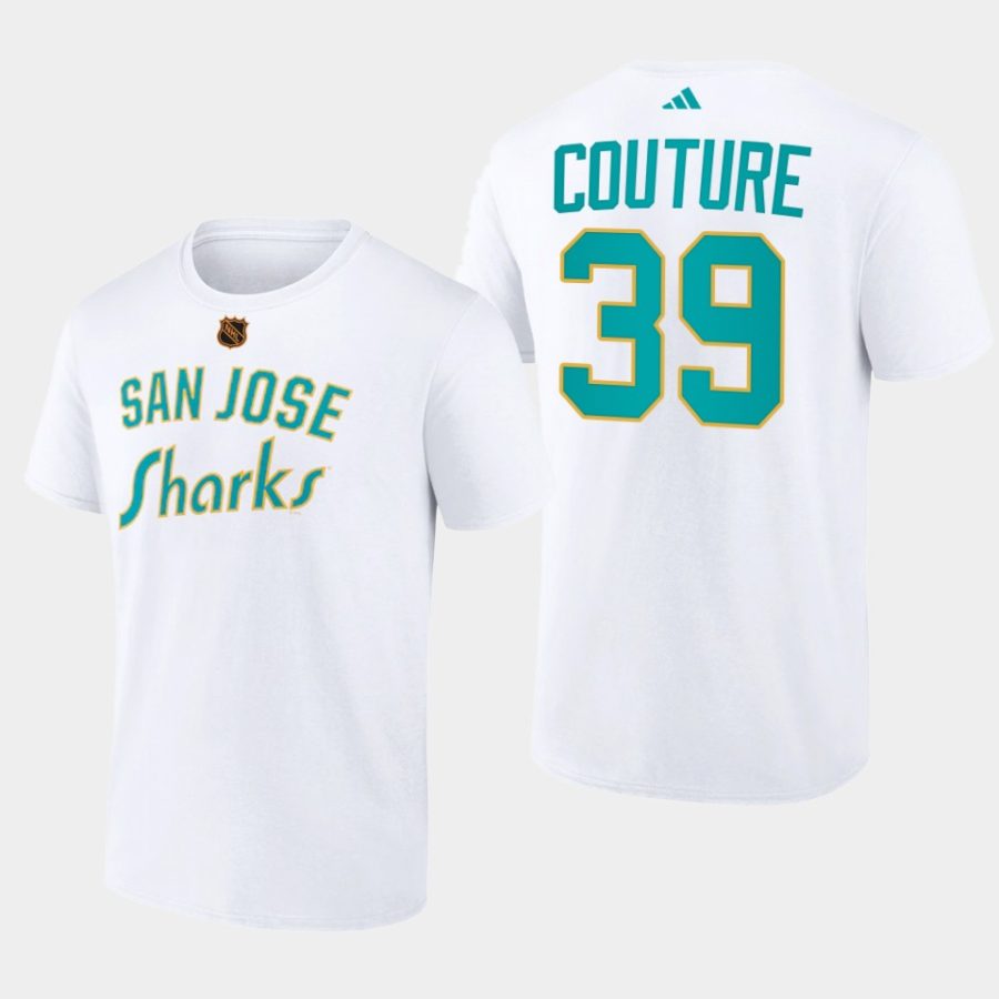 sharks logan couture white wheelhouse reverse retro 2.0 t shirt