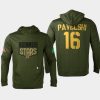 stars joe pavelski olive 2022 salute to service levelwear hoodie