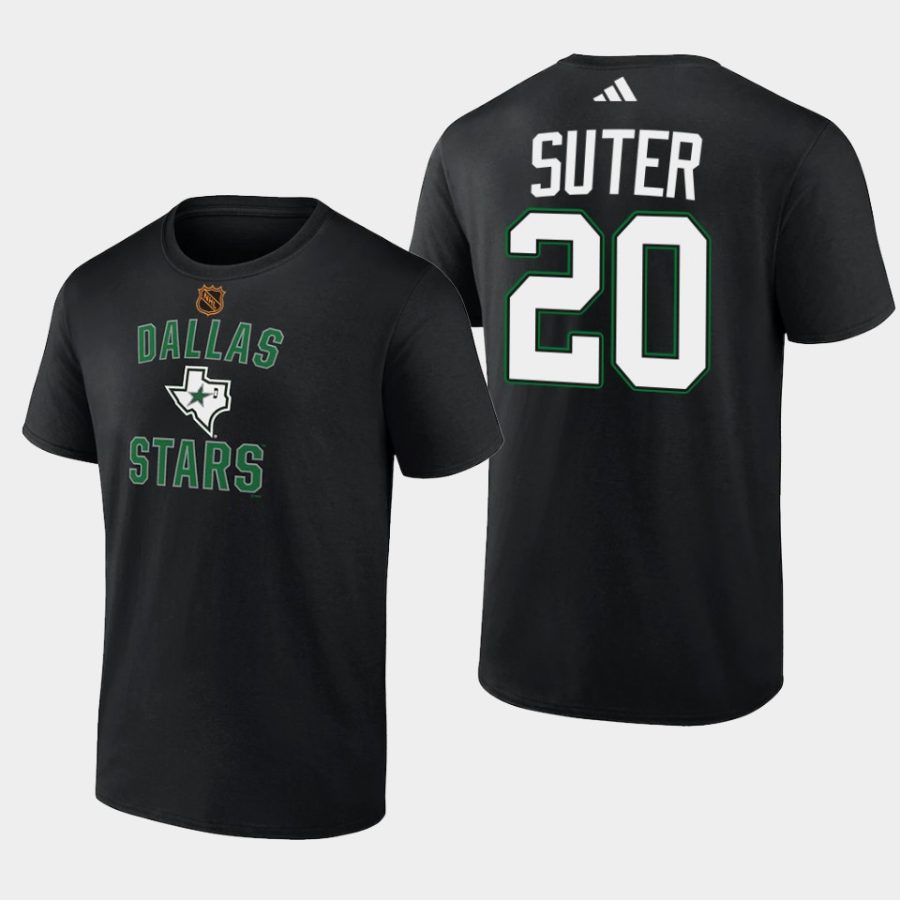 stars ryan suter black wheelhouse reverse retro 2.0 t shirt