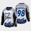 tampa bay lightning mikhail sergachev special edition 2.0 2022 breakaway retro jersey white