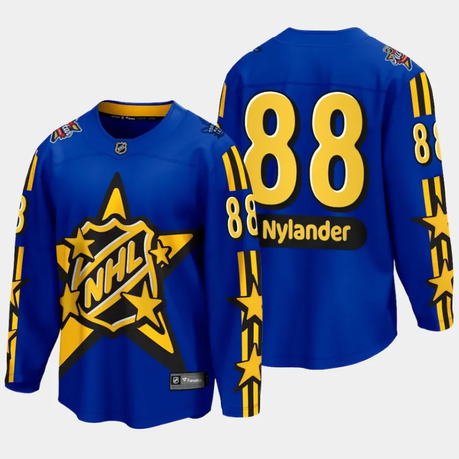 toronto maple leafs william nylander 2024 nhl all star game breakaway jersey blue