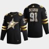 tyler seguin stars black 2022 stanley cup playoffs diamond edition authentic jersey