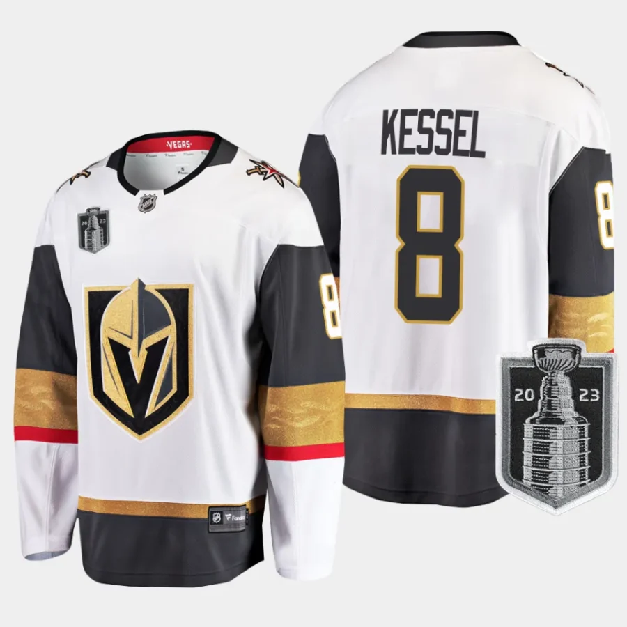 vegas golden knights phil kessel 2023 stanley cup final away breakaway player jersey white