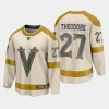 vegas golden knights shea theodore 2024 nhl winter classic breakaway player jersey cream