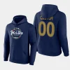 vgk custom navy 2024 nhl winter classic primary logo hoodie