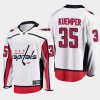 washington capitals darcy kuemper away 2022 breakaway player jersey white