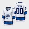 winnipeg jets custom special edition 2.0 2022 breakaway retro jersey white