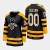 women bruins custom black 2023 winter classic breakaway jersey