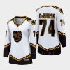 women bruins jake debrusk white 2022 special edition 2.0 breakaway player retro jersey