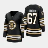 women bruins jakub zboril black 2023 24 100th anniversary premier breakaway player jersey