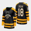 women bruins pavel zacha black 2023 winter classic breakaway jersey