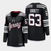 women devils jesper bratt black 2022 alternate premier jersey