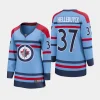 women jets connor hellebuyck light blue 2023 24 rcaf centennial premier breakaway player jersey