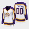 women kings custom white 2022 special edition 2.0 breakaway retro jersey