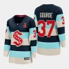 women kraken yanni gourde blue 2024 nhl winter classic breakaway player jersey