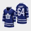 women maple leafs david kampf blue 2022 special edition 2.0 breakaway retro jersey