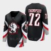 women sabres tage thompson black 2022 23 goathead third premier breakaway player jersey